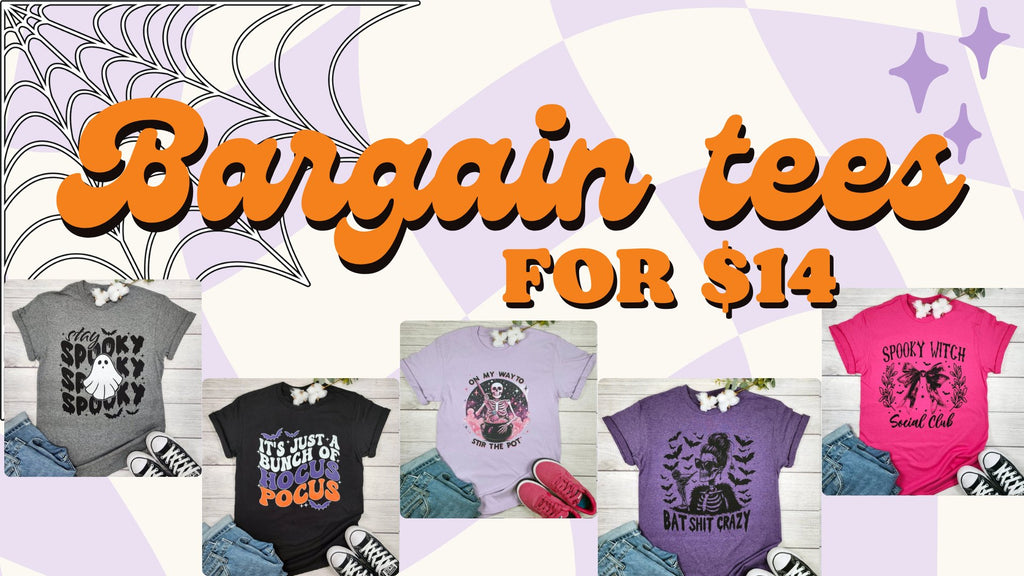 Bargain tees!